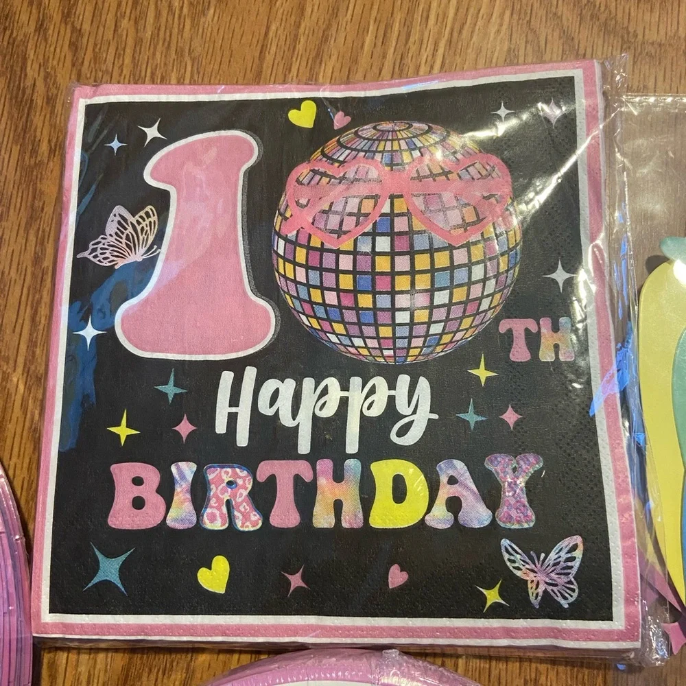 In my double digits era Birthday Party Supplies Set